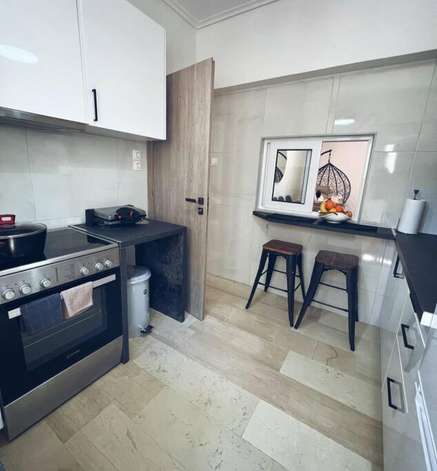 Minimal 3Br Apartment In 아테네 외부 사진